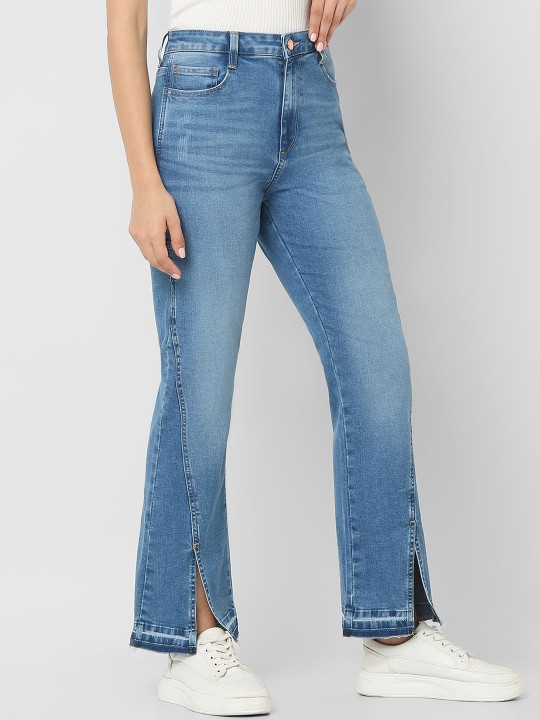 SPYKAR Bootcut High-Rise Light Fade Stretchable Jeans - Image 4
