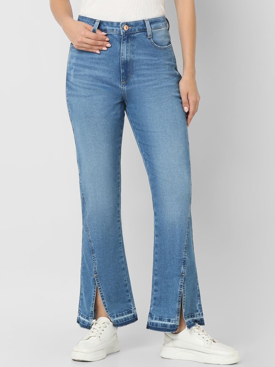 SPYKAR Bootcut High-Rise Light Fade Stretchable Jeans